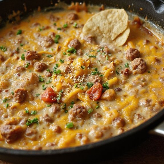 Cheese Dip With Ground Beef