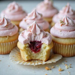 Raspberry Cupcakes