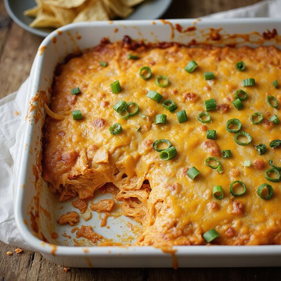 buffalo chicken dip with ranch