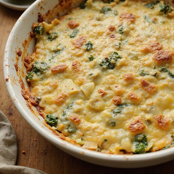 cheddar spinach creamy party dip
