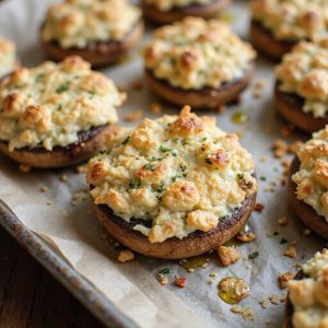 cream cheese stuffed mushrooms
