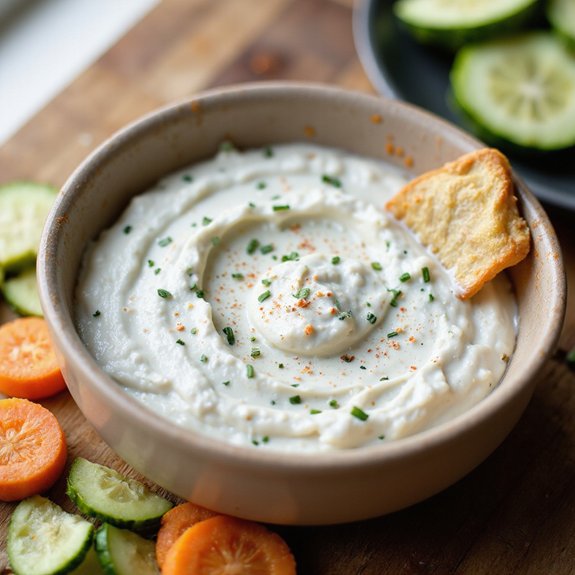 creamy fresh garden dip