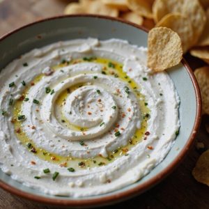 creamy greek yogurt chip dip