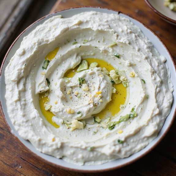 creamy herbed zucchini spread