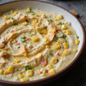 creamy sour corn dip