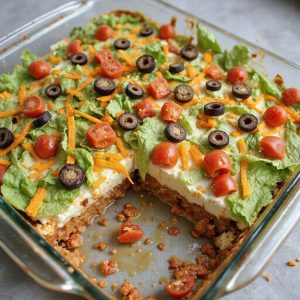 creamy taco flavored sour dip