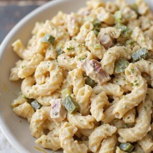 creamy tuna macaroni salad