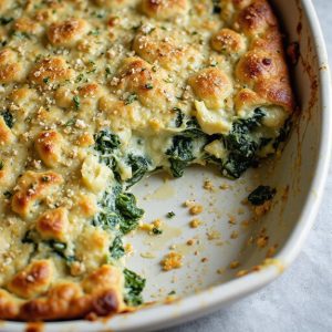 creamy vegan spinach artichoke