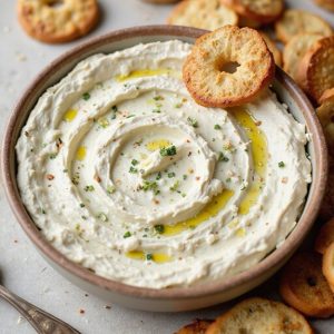 crunchy savory cream cheese dip