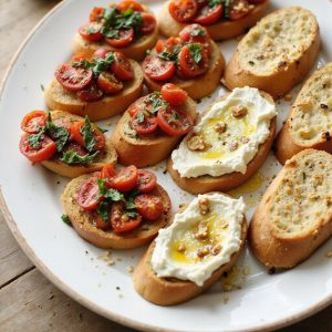 crunchy sliced bread starters