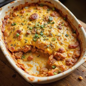hot cheesy sausage dip