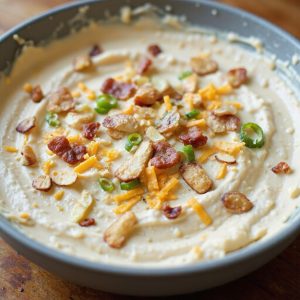 rich creamy indulgent dip