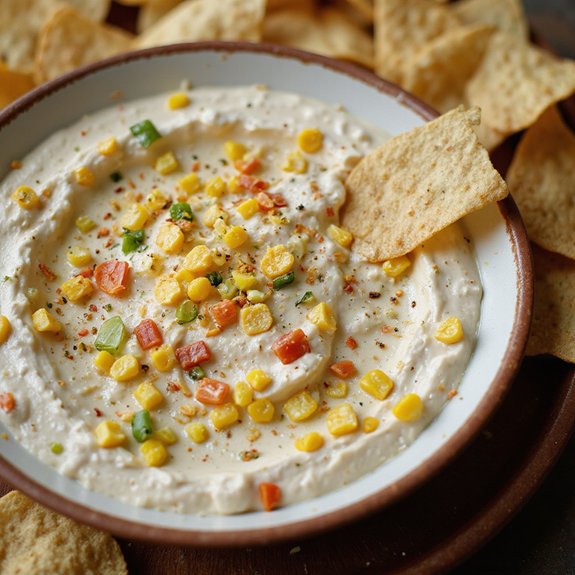 savory corn chip dip