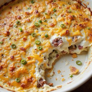 savory creamy chipped beef dip