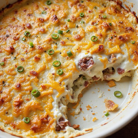 savory creamy chipped beef dip