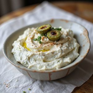 savory olive cream cheese