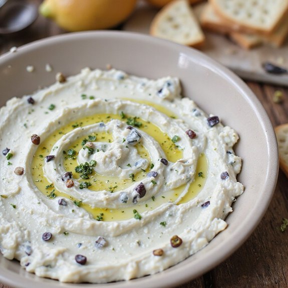 savory olive spread with herbs