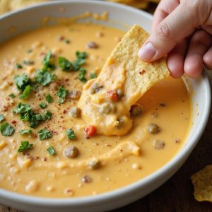 simple creamy velveeta dip