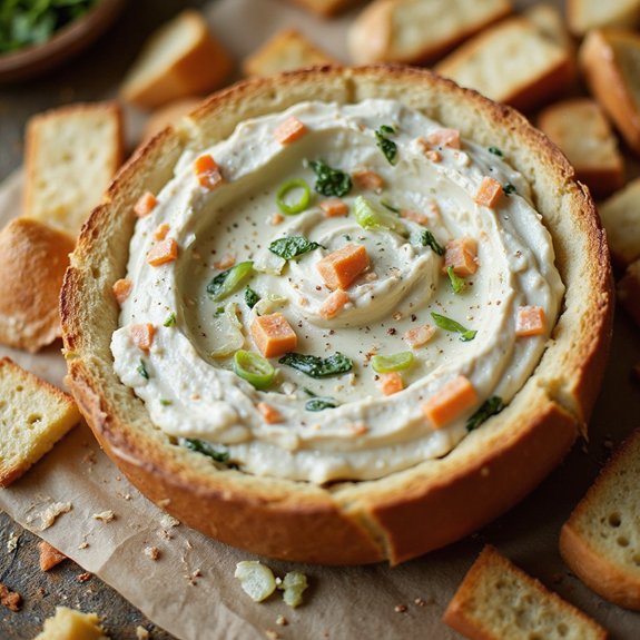 simple savory vegetable dip