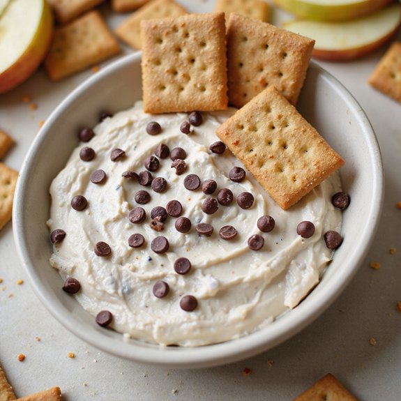 sweet chocolate chip dip