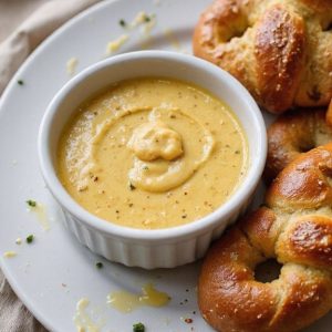 Honey Mustard Dipping Sauce for Pretzels
