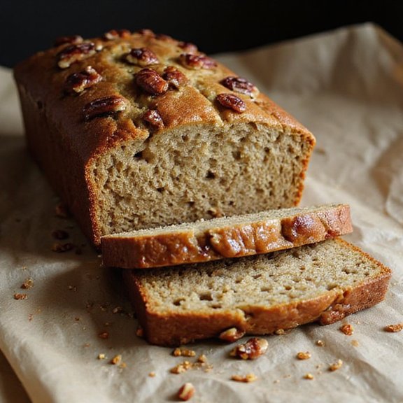 Maple Pecan Banana Bread