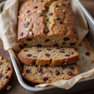 chocolate chip banana yogurt bread