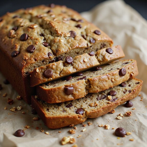 chocolate chip peanut butter banana