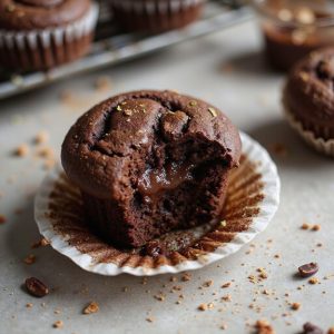 chocolate cupcakes with sour cream