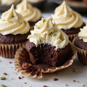 chocolate guinness cupcakes with baileys