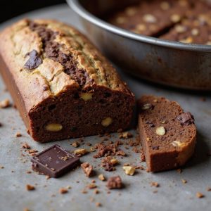 chocolate orange spiced banana bread