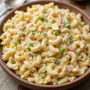 classic amish creamy macaroni salad