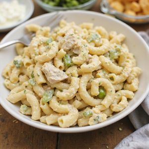 classic creamy tuna macaroni