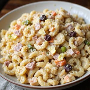creamy sweet condensed macaroni