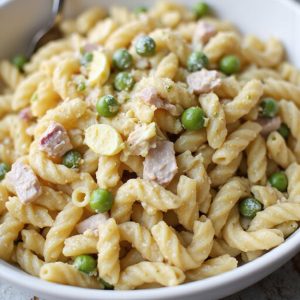 creamy tuna macaroni salad