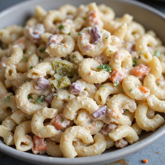 creamy vegan macaroni salad