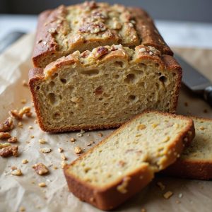 gluten free moist banana loaf