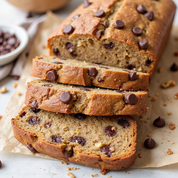 milk chocolate chip banana