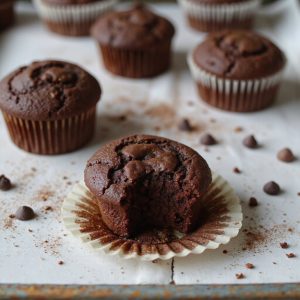 moist chocolate zucchini cupcakes