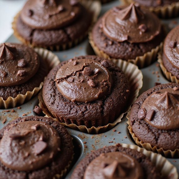 moist eggless chocolate cupcakes