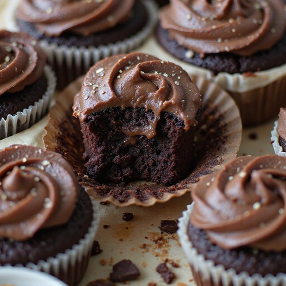 moist guinness chocolate cupcakes