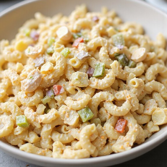 seasoned maryland style macaroni salad