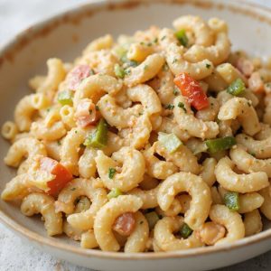 spicy creamy southern pasta salad