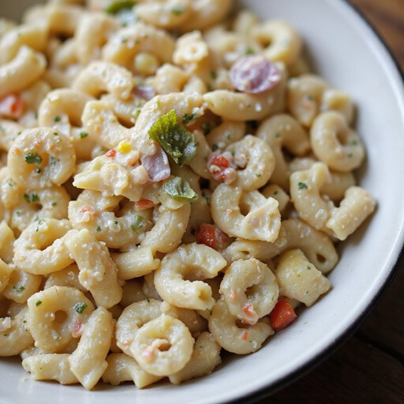 sweet amish pasta salad