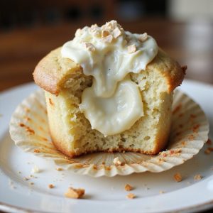 white chocolate cupcake filling