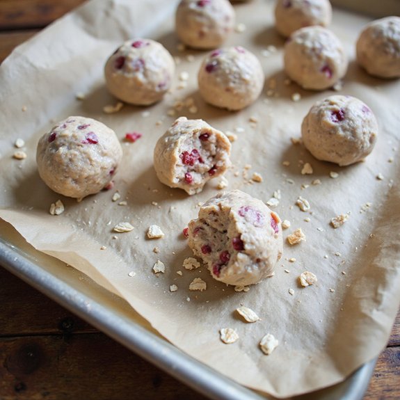 strawberry cheesecake protein balls